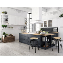 Load image into Gallery viewer, Ashley Rose 2 x Vintage Kitchen Bar Stools Retro Swivel Industrial Bar Stool Rustic - Ashley Rose