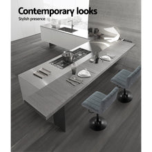 Load image into Gallery viewer, Ashley Rose 2x Kitchen Bar Stools Swivel Vintage Bar Stool Leather Gas Lift Chairs - Ashley Rose