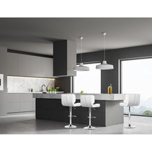 Load image into Gallery viewer, Ashley Rose Set of 2 PU Leather Gas Lift Bar Stools - White - Ashley Rose