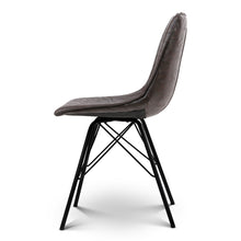 Load image into Gallery viewer, Ashley Rose Set of 2 PU Leather Dining Chair - Walnut - Ashley Rose