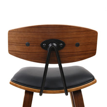 Load image into Gallery viewer, Ashley Rose Set of 2 PU Leather Bar Stools - Black - Ashley Rose