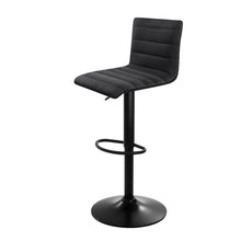 Load image into Gallery viewer, Ashley Rose Set of 2 Fabric Bar Stools - Black - Ashley Rose