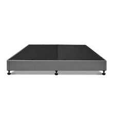Load image into Gallery viewer, Ashley Rose King Size Fabric and Wood Bed Frame - Grey - Ashley Rose