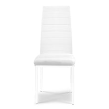 Load image into Gallery viewer, Ashley Rose Set of 4 Dining Chairs PVC Leather - White - Ashley Rose