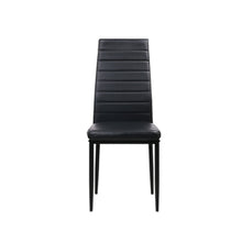 Load image into Gallery viewer, Ashley Rose Astra 5-Piece Dining Table and Chairs Sets - Black - Ashley Rose
