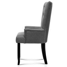 Load image into Gallery viewer, Ashley Rose Cayes French Provincial Dining Chair - Grey - Ashley Rose