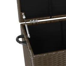 Load image into Gallery viewer, Ashley Rose 320L Outdoor Wicker Storage Box - Brown - Ashley Rose