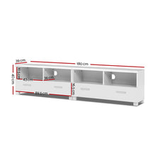 Load image into Gallery viewer, Ashley Rose TV Stand Entertainment Unit with Drawers - White - Ashley Rose