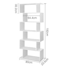 Load image into Gallery viewer, Ashley Rose 6 Tier Display Shelf - White - Ashley Rose