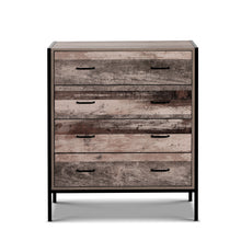 Load image into Gallery viewer, Ashley Rose Chest of Drawers Tallboy Dresser Storage Cabinet Industrial Rustic - Ashley Rose
