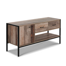 Load image into Gallery viewer, Ashley Rose TV Stand Entertainment Unit Storage Cabinet Industrial Rustic Wooden 120cm - Ashley Rose