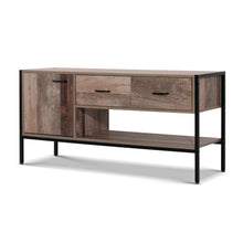 Load image into Gallery viewer, Ashley Rose TV Stand Entertainment Unit Storage Cabinet Industrial Rustic Wooden 120cm - Ashley Rose