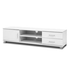 Load image into Gallery viewer, Ashley Rose 120cm TV Stand Entertainment Unit Storage Cabinet Drawers Shelf White - Ashley Rose