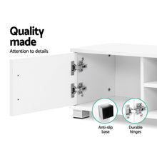 Load image into Gallery viewer, Ashley Rose 120cm TV Stand Entertainment Unit Storage Cabinet Drawers Shelf White - Ashley Rose