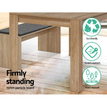 Load image into Gallery viewer, Ashley Rose Wooden Dining Table NATU 120cm 4 Seater Kitchen Rectangular Modern Oak - Ashley Rose
