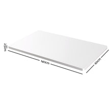 Load image into Gallery viewer, Electric Motorised Height Adjustable Standing Desk - Black Frame with 140cm White Top - Ashley Rose