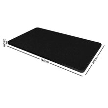 Load image into Gallery viewer, Electric Motorised Height Adjustable Standing Desk - White Frame with 140cm Black Top - Ashley Rose