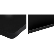 Load image into Gallery viewer, Electric Motorised Height Adjustable Standing Desk - White Frame with 140cm Black Top - Ashley Rose