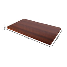 Load image into Gallery viewer, Electric Motorised Height Adjustable Standing Desk - White Frame with 100cm Walnut Top - Ashley Rose