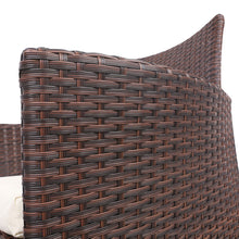 Load image into Gallery viewer, Ashley Rose 3pc Rattan Bistro Wicker Outdoor Furniture Set Brown - Ashley Rose