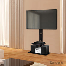Load image into Gallery viewer, Ashley Rose Floor TV Stand with Bracket Shelf Mount - Ashley Rose
