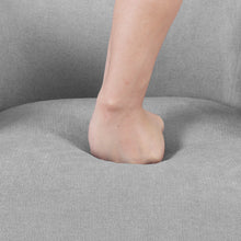 Load image into Gallery viewer, Ashley Rose Armchair and Ottoman - Light Grey - Ashley Rose