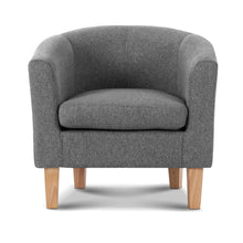 Load image into Gallery viewer, Ashley Rose Abby Farbic Armchair - Grey - Ashley Rose