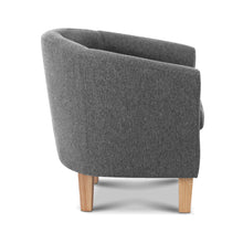 Load image into Gallery viewer, Ashley Rose Abby Farbic Armchair - Grey - Ashley Rose