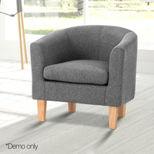Load image into Gallery viewer, Ashley Rose Abby Farbic Armchair - Grey - Ashley Rose