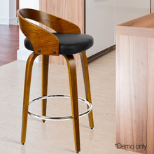 Load image into Gallery viewer, Ashley Rose Set of 2 Wooden Bar Stools - Black - Ashley Rose