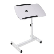 Load image into Gallery viewer, Adjustable Computer Stand with Cooler Fan - White - Ashley Rose