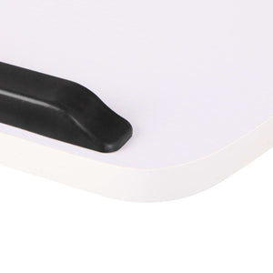 Adjustable Computer Stand with Cooler Fan - White - Ashley Rose